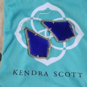 Kendra Scott  Alexandra earrings in colbolt